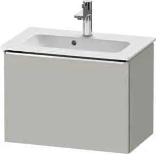 Duravit D-Neo Waschtischunterbau wandhängend Betongrau Matt 610x372x440 mm - DE4268010070000 DE4268010070000