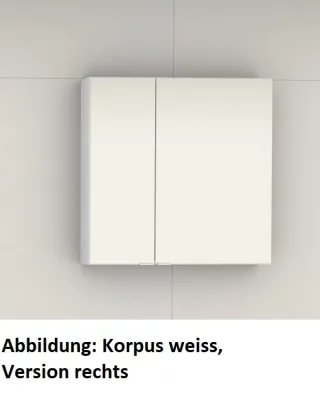 Artiqua Variabler Spiegelschrank, Sangallo Grau quer, 070-SDV-2-L-432 070-SDV-2-L-432