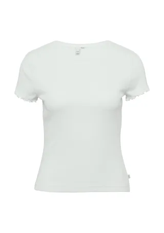 qs - T-Shirt weiß - Gr. - XL