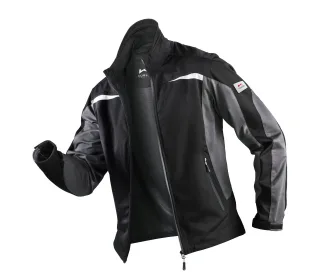 KÜBLER Ultrashell Jacke schwarz/anthrazit XL - 1141 5227-9997-XL