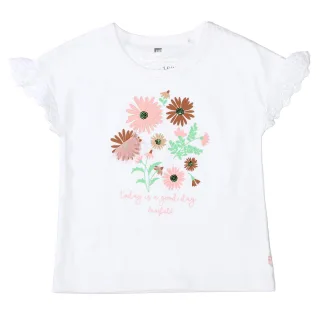 BASEFIELD - Md.-T-Shirt soft white - Gr. - 92/98