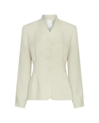 msch copenhagen - MSCHEsteriane Blazer oatmeal melange - Gr. - S