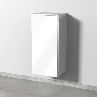 Sanipa 3way Mittelschrank mit 1 Tür, Weiß-Glanz, BS12278 BS12278