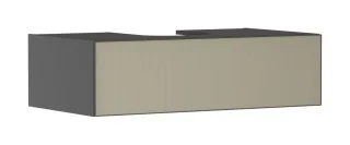 Hansgrohe Xevolos E Waschtischunterschrank Schiefergrau Matt 980/550 mit 1 Schubkasten für Konsole m 54315390