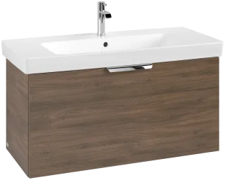 Villeroy & Boch Set LineUp 1000mm mit Spiegel Nordic Oak S00804VJR1