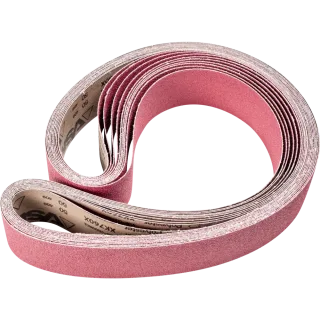 PFERD TOOLS Keramikkorn Schleifband BA höchster Abtrag auf Stahl mit Bandschleifer - 45005723