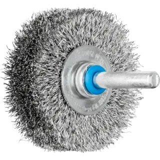 PFERD TOOLS Rundbürste ungezopft RBU Edelstahl-Draht mit Schaft - 43104003