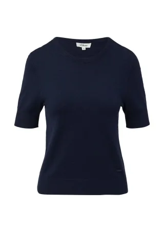 s.Oliver Red Label - Strickpullover blau - Gr. - 42