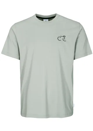 BASEFIELD - Rundhals T-Shirt 1/2 Arm ash grey - Gr. - XL