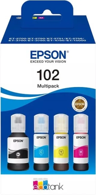 Epson 102 EcoTank Multipack (4-farbig)
