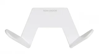 Koh-i-Noor LAVI Doppelter Haken Weiß, 5916V, weiß 5916V