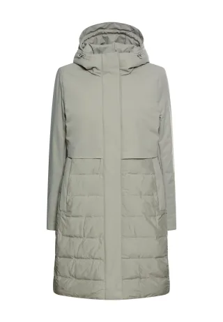 camel active - teXXXactive® Funktionsparka mit Kapuze misty sage - Gr. - 42
