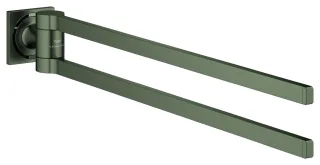 GROHE Doppel-Handtuchhalter Allure 40342_1 satin graphite, 40342MG1 40342MG1