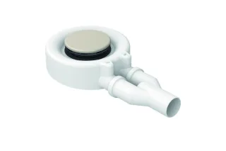 Bette Zubehör Ablaufgarnitur Floor B574, 0,85 l/s Cream 441, seitlich, B574-441 B574-441