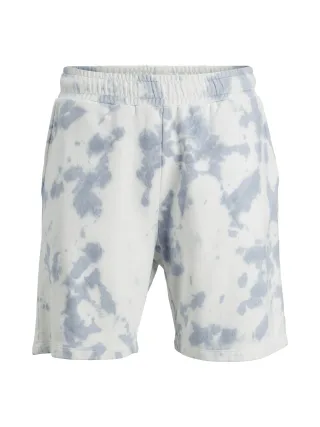 JACK&JONES - JPSTSOLAR JJTIE-DYE SWEAT SHORTS FB bluefin - Gr. - S