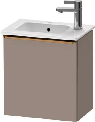 Duravit D-Neo Waschtischunterbau wandhängend Basalt Matt 410x274x440 mm - DE4259L04430000 DE4259L04430000
