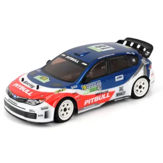 HNR H9804SR Pitbull 1/10 2.4G 4WD 90km/h Brushless Rally RC Car Metal Chassis Hobbywing ESC Three Differentials Oil Shoc