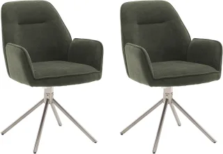 MCA furniture 4-Fußstuhl (Set) 2 Stk.180 drehbar
