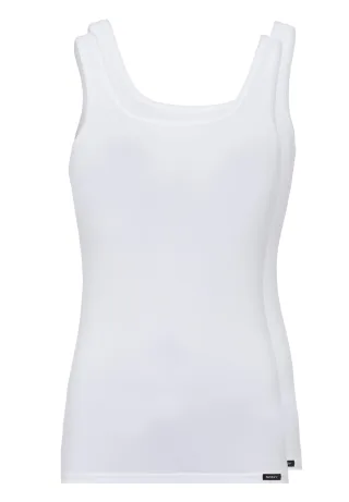 SKINY - Skiny Damen Tank Top 2er Pack Cotton Advantage white - Gr. - 42