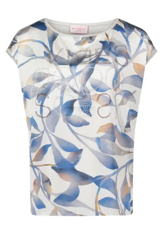 betty barclay - so cosy - - Blusenshirt grey/blue - Gr. - 44