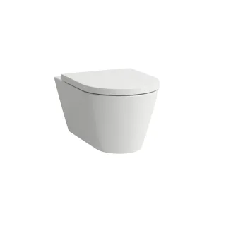 LAUFEN Pack T-WC wandh+Sitz K-LAUFEN 545x370 spülrandlos verd. Befestigung, LCC weiß, H8663314000001 H8663314000001