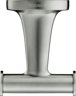 Duravit Starck T Handtuchhaken Edelstahl Gebürstet 60x76x50 mm - 0099307000 0099307000