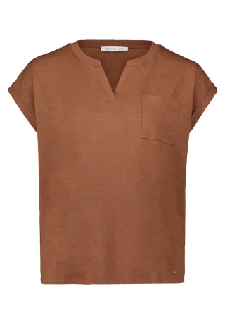 Betty & Co - Casual-Shirt classic nougat - Gr. - S