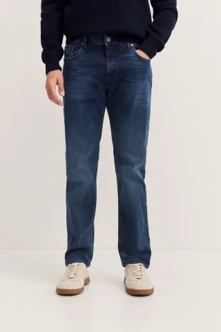 bugatti 5-Pocket-Jeans "Basic Essential" Authentic Denim
