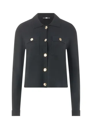 RIANI - Strickjacke/-mantel black - Gr. - L