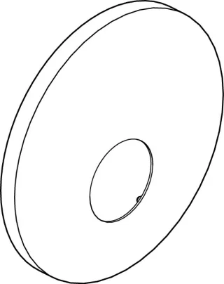Ideal Standard Rosette für Brausearmatur Chrom A960623AA