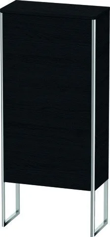 Duravit XSquare Halbhochschrank Eiche Schwarz Matt 500x236x1136 mm - XS1304R1616 XS1304R1616