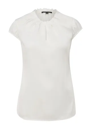 comma - Bluse creme - Gr. - 36