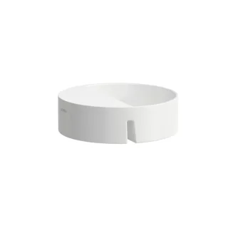 LAUFEN Ablage Sonar d:270 fuer Badewanne Sonar aus Marbond weiss H2933400000001