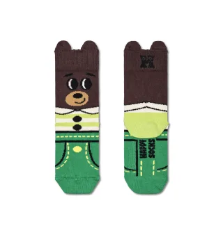 happy socks - Kids Bear Sock Braun