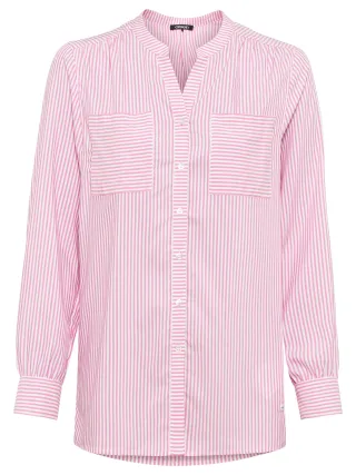 Olsen - Blouse Woven Long Sleeves pink - Gr. - 44