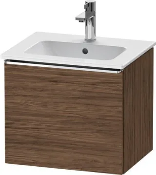 Duravit D-Neo Waschtischunterbau wandhängend Nussbaum dunkel Matt 510x402x440 mm - DE4260010210000 DE4260010210000