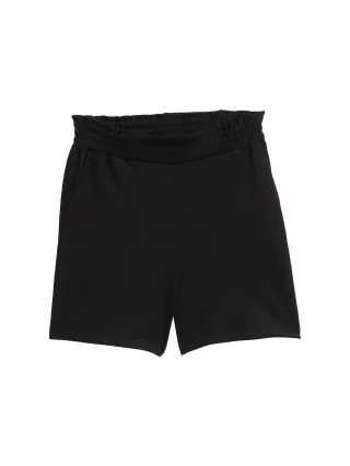 Denim Tom Tailor - Relaxed Jacquard Shorts deep black - Gr. - S