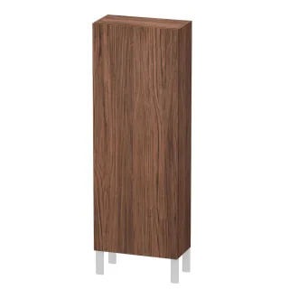 Duravit L-Cube Halbhochschrank Nussbaum dunkel Matt 500x243x1320 mm - LC1169R2121 LC1169R2121