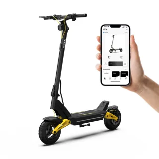 [EU Direct] OOTD S10 Electric Scooter 48V 20AH Battery 1400W Motor Recommended Top Speed 25KM/H 10inch Tires 70KM Max Mi