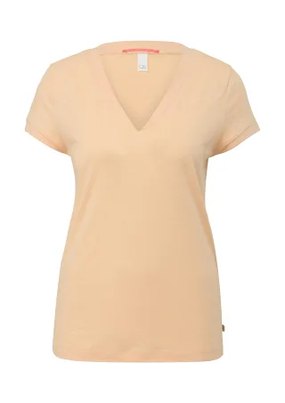 qs - T-Shirt orange - Gr. - XL