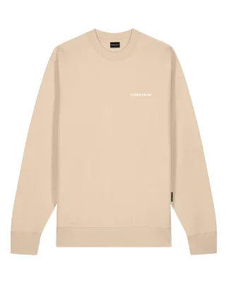 baron filou - Pullover - CL Backprint beige - Gr. - S