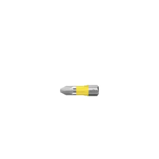 Wiha Bit Set Y-Bit 25 mm Pozidriv (PZ2) 5-teilges Set 1/4 zoll C6,3 in Box - 41589