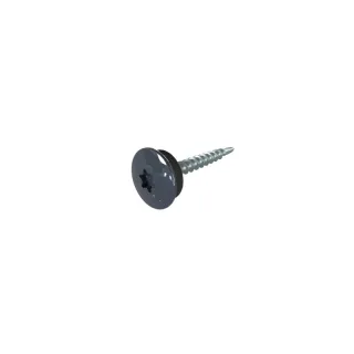 Fassadenschrauben TTAP | Befestigung Tiefsicke auf Holzunterkonstruktion | 100 Stk./Pak. | 4,8 x 35 mm