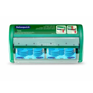 Cederroth - Salvequick Pflasterspender inklusive blau detektierbaren Pflastern