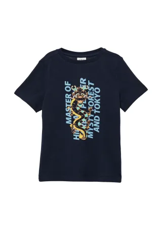 s.Oliver - T-Shirt blau - Gr. - 104/110