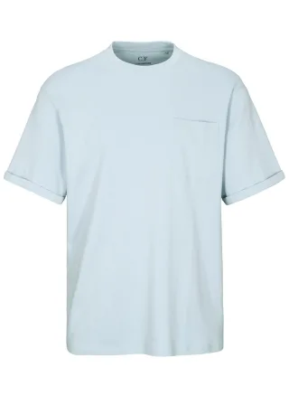 COMMANDER Finest Clothing - Rdh.-Oversized-T-Shirt, 1/2 ice blue - Gr. - M