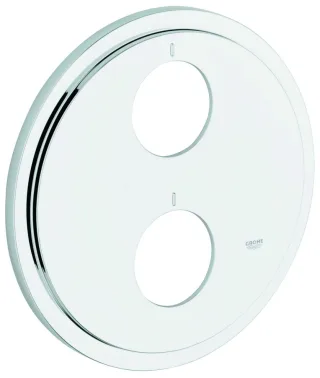 Grohe Rosette Atrio 47326 für THM UP FMS Brause/Wanne chrom, 47326000 47326000