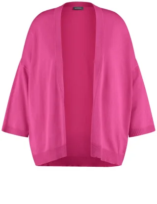 SAMOON - Strickjacke pink - Gr. - 44