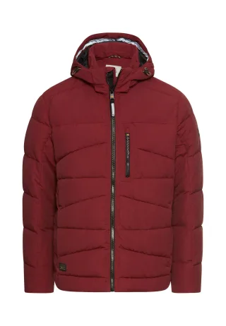 camel active - Winterjacke mit abnehmbarer Kapuze amber red - Gr. - 50