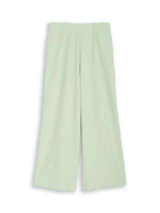 Denim Tom Tailor - High Waist Culotte Hose light matcha green - Gr. - L